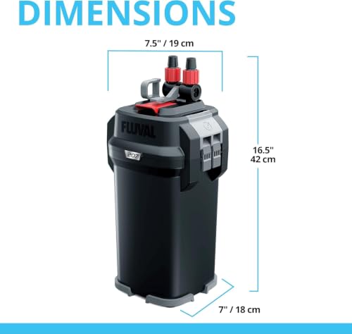 Image of Fluval 207 Perfomance Canister Filter for Aquariums up to 45 Gallons
