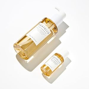 SKIN1004 Madagascar Centella Travel Kit Toner Ampoule Soothing Cream Cleansing Oil Ampoule Foam Basic Skincare Box Compact Size Gift Sets Mothers Day Gifts for Mom Gifts for Women Trial Kit