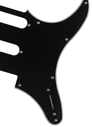 Pickguard de guitare personnalisé pour Yamaha Pacifica 112 V 3 plis Noir - Les Beatles, Paul McCartney, John Lennon, RIngo Starr, George Harrison Pickguard de guitare personnalisé pour Yamaha Pacifica 112 V 3 plis Noir – Image 3