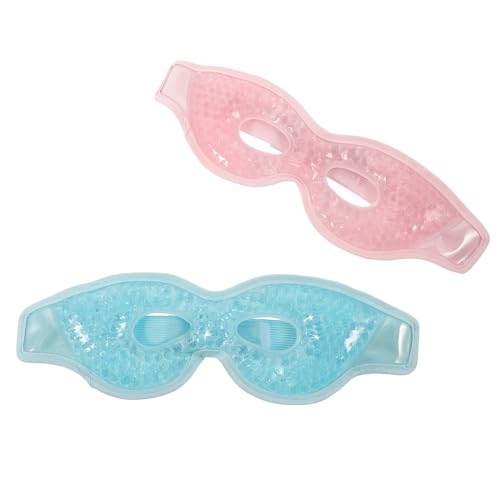 minkissy 2piezas De Banda Adhesiva Almohadillas Frías Para Ojos De Hinchazón y Ojeras