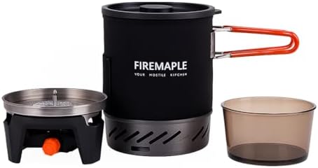 Fire-Maple Outdoor Campingkocher Gas Jetbrenner – Kompakter Gasko...