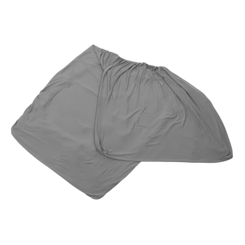 VICASKY Universeller Elastischer Sofabezug für Armlosen Chaiselongue Grauer Sofahussen Schutz Dehnbar Vielseitig für Wohnzimmermöbel Sofas Chaiselongues und Schlafsofas Geeignet