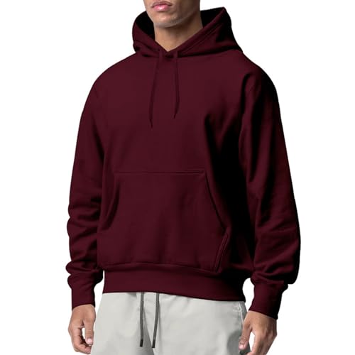 with Hood Casual Hoodies for Men Cute Loose Fit Essential Pullover Sweaters Fall Plus Size Winter Fall Trendy Outfits