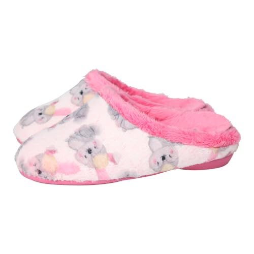 Chinelas d'hiver pour filles VULCA-BICHA bout fermé rose