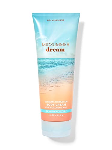 Bath & Body Works Midsummer Dream Signature Collection Ultra Shea Body Cream 8 Ounce (Midsummer Dream)