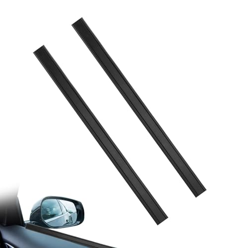 Sirseon - Tira de sellado para ventanas de coche, cortafrío automotriz, 2 tiras de sellado de goma para puerta de coche | Junta de puerta automotriz, cortafrío para puerta de coche,
