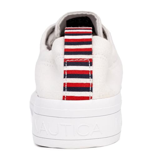 Image of Nautica Women Fashion Sneaker Lace-Up Tennis Casual Shoes for Ladies