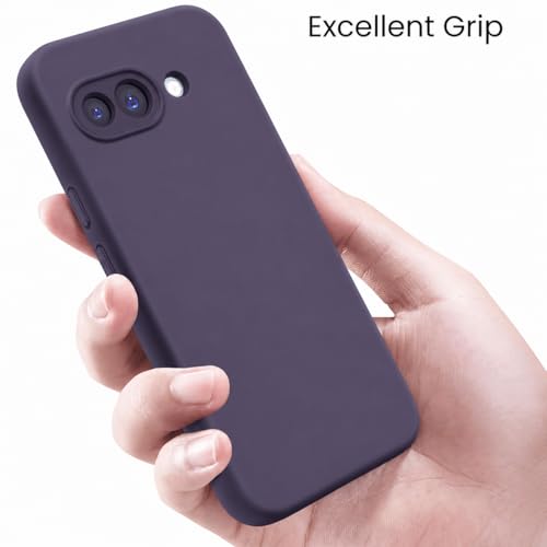 Image of FIRST MART Matte Silicone Back Cover for Google Pixel 10A - Purple