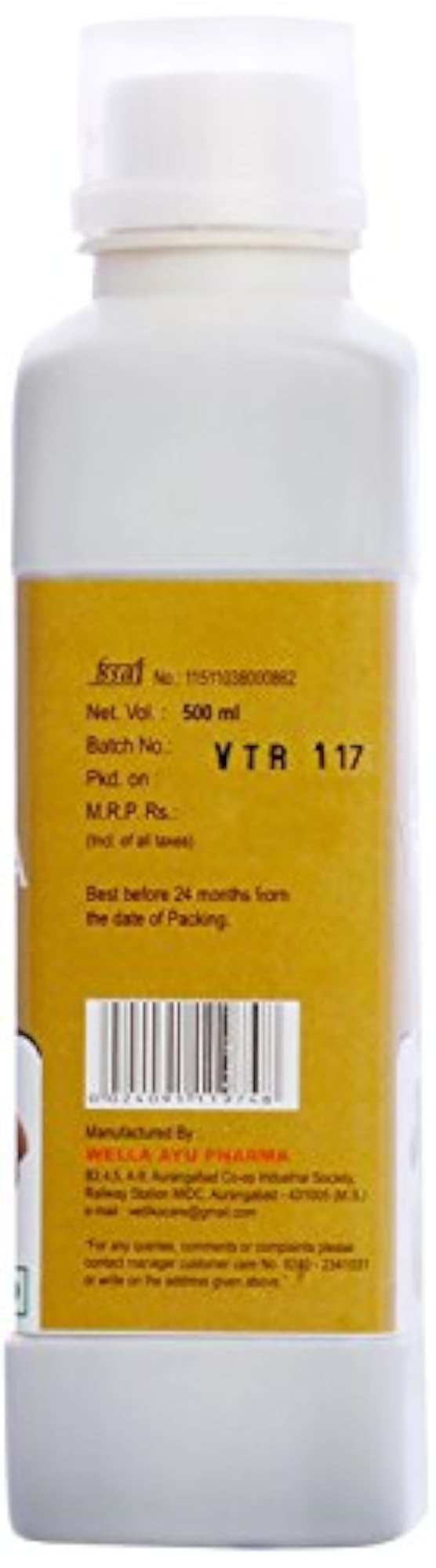 Vedika Triphala Ras, 1000 ml Natural Health Juice