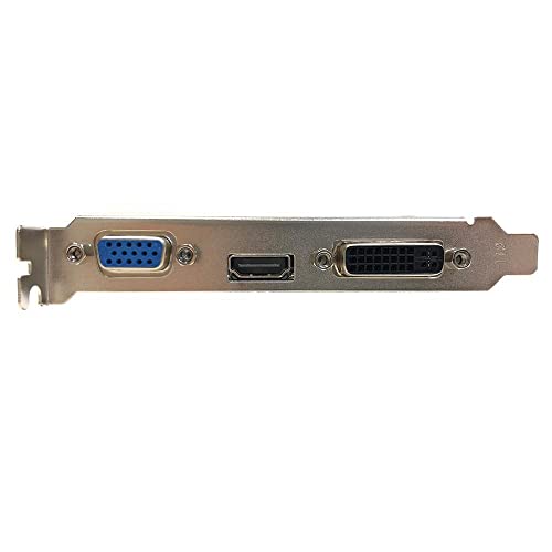 Placa de Vídeo AFOX GeForce, GT 730 4GB DDR3 HDMI DVI 128 Bits, até 2 monitores, AF730-4096D3L6