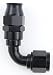 Fragola 689008-BL Black Size (-8) 90° PTFE Hose Fitting