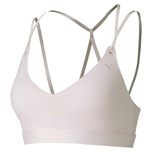 Preisvergleich Produktbild PUMA Damen Strappy Studio Bra L Sport BH, Rosewater, M