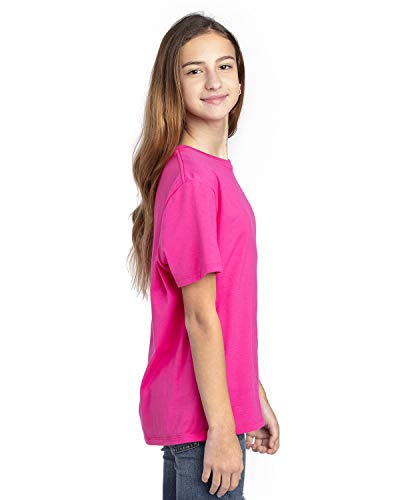 Threadfast Apparel Youth Ultimate T-Shirt XL HOT PINK2