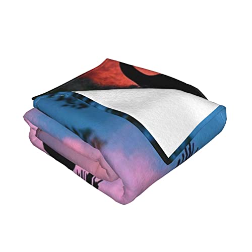 Couverture Halloween en flanelle douce pour lit et canapé - 4