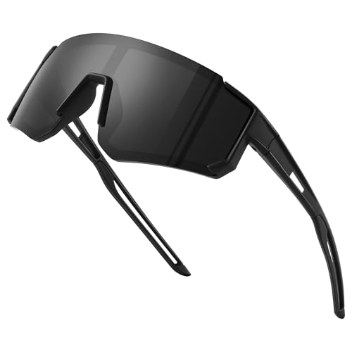 Image of Fanshen Kids Baseball Sunglasses for Boys Girls Ages 3-12, Sports Polarized Youth Baseball Softball Sunglasses UV Protection