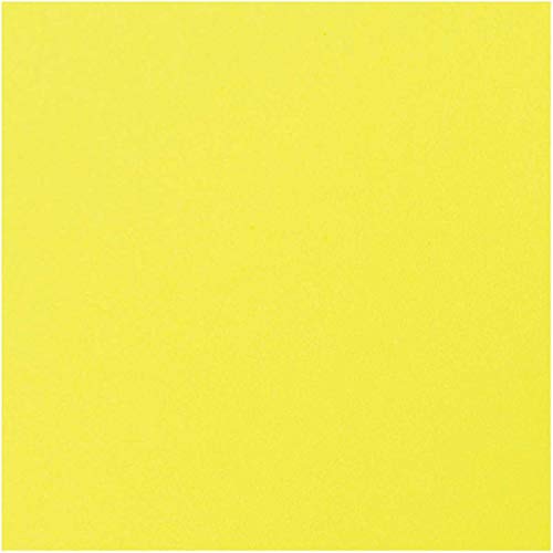 Make+ Liso Placa de Eva Pacote de 10 Peças, Amarelo, 48 x 40 x 0.16 cm