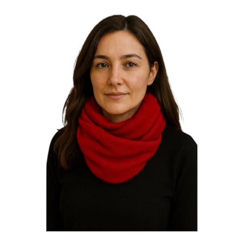 Handmade Winter Infinity Scarf – Soft Cashmere Wool Blend – Cozy & Warm Scarf for Cold Weather