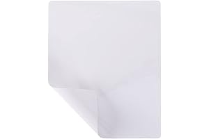 Dry Erase Paper Sheets | Double Sided & Reusable Notepad for Home, Office & School