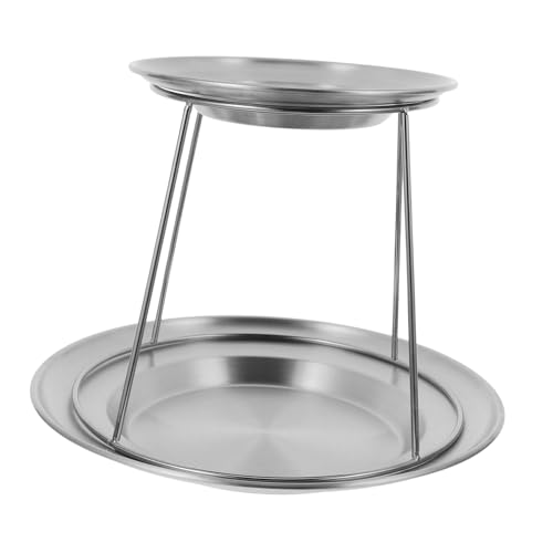 Support à desserts stable en acier inoxydable pour organiser un buffet de fête - 2