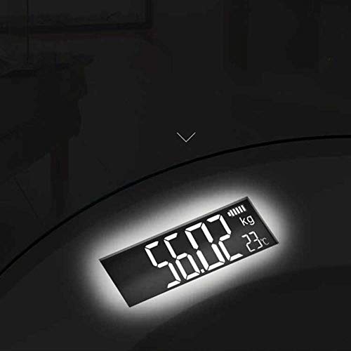 Báscula de baño electrónica de alta precisión con pantalla LCD miniatura 4