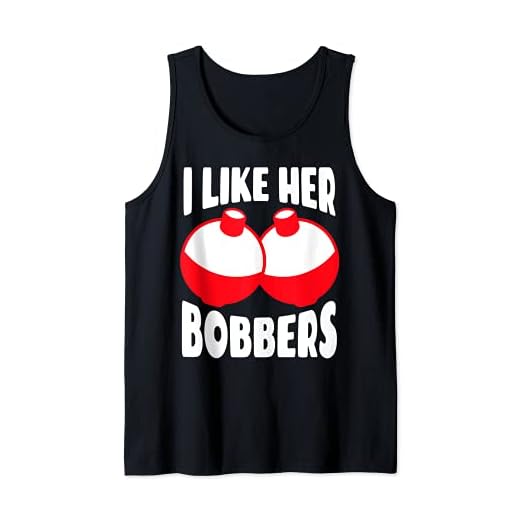 Men's I Like Her Bobbers Shirt Funny Fishing Couples Gifts Tank Top