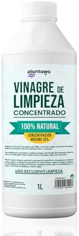 PLANTAWA Vinagre de Limpieza Concentrado 10º 1L | Limpiador Multi...