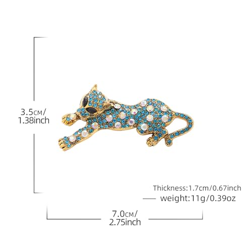 Image of Animal Brooch for Men Vintage Metal Wildlife Lapel Pin Suit Jacket Badge Fashion Accessories for Men