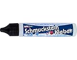 KREUL 49600 - Schmucksteinkleber, 29 ml Pen, auf Wasserbasis hergestellt, trocknet transparent, mit feiner Düse für punktgenaues Aufkleben der Schmucksteine