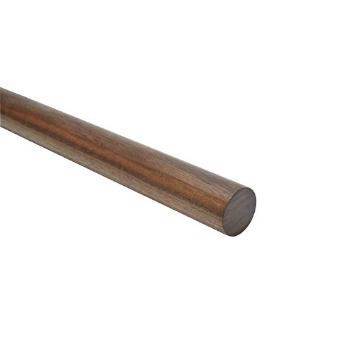 Pandapark Wooden French Rolling Pin for Baking, 15.7x1.5 Inches,Natural Wood (WALNUT MASTER)