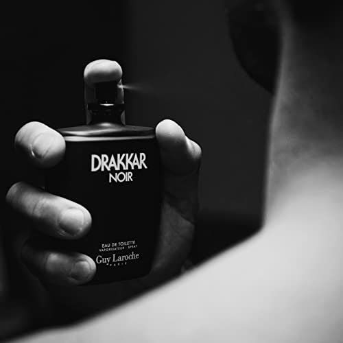 Drakkar Noir By Guy Laroche - Original Vintage Designer Fragrance Blend For Men - Fresh, Classic Men’s Evening Scent - Long Lasting Amber Fougere Aroma With Spicy Citrus Notes - 6.7 Oz EDT Spray - Image 7