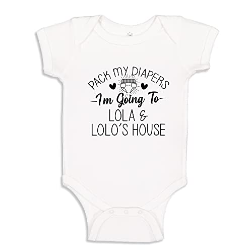 Image of I'm Going to Lola and Lolo's House Filipino Grandparents Baby Bodysuit One Piece or Toddler T-Shirt Gift