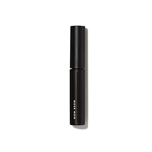 e.l.f. Wow Brow Gel, Volumizing, Buildable, Wax-Gel Hybrid, Creates Full, Voluminous-Looking Brows, Locks Brow Hairs In Place, Brunette, Fiber-Infused, 0.12 Oz