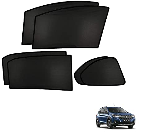 Image of Auto Addict Fix Car Window Sunshades (Side Windows,Non Magnetic) for Maruti Suzuki XL6