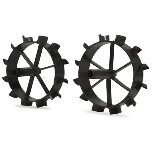 Image of Balwaan Krishi Iron Wheel 18-inch, Heavy Duty Stainless Steel, Universal Compatibility, Enhanced Traction for Agricultural Equipments