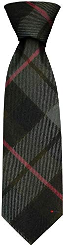 Cravate Gunn Weathered Tartan homme accessoire laine légère Écosse