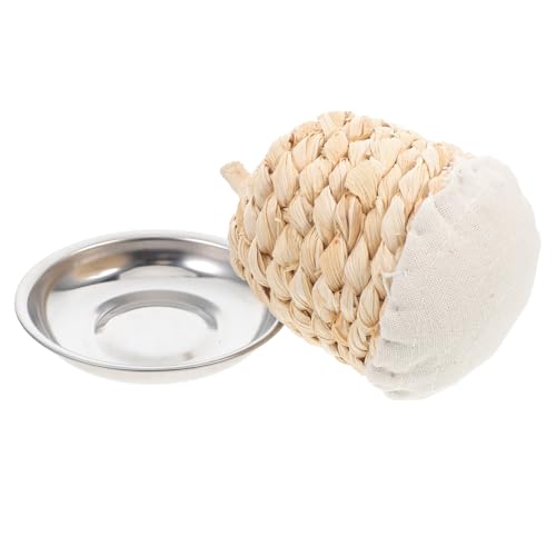 BRIGHTFUFU Pancake Accessories Set: Oil Wiper Tray Wear-resistant Brush Easy Oil Spread for Smooth Cooking Home