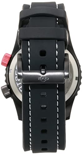 GV2 Men's Contasecondi Automatic Watch, Black Rubber Strap4