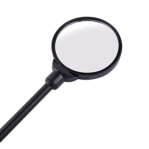 2 Pcs Bike Mirror, Adjustable Rotatable Rear View Convex Mirror Bicycle Mirrors Handlebars For Mtb, Outdoors, Cycling #TOP2