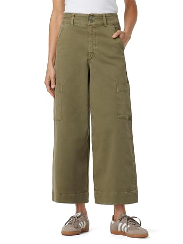 Joe's Jeans Women's The Milla Utility Wide Leg Cropped Denim Pant - Main Image