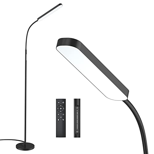 Wio-Mio Floor lamp, 15w/1000lm Bright LED Floor Lamp with Stepless Adjustable 3000K-6000K Colors and...
