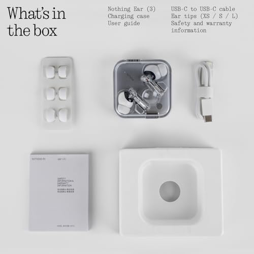 Nothing Ear (3) – Hybrid ANC with Super Mic Call Technology — view 10