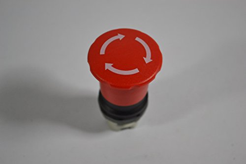 ABB MPET4-10R Emergency Stop Operator, 40 mm, Maintained, Red
