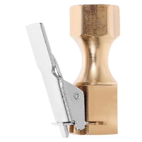 OUNONA Tire Inflation Chuck Tire Inflator Compressor Car Air Chuck Tire Accessories Chuck Kit Tire Chuck Inflate Locking Chuck Quick Connect Chuck Locking on Chuck Clip Chuck Copper