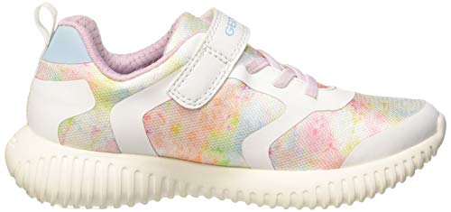 Geox J Waviness Girl A, Scarpe da Ginnastica Basse...