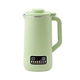 KESOTO Mini Licuadora Automática de Leche de Soja, Procesador de Alimentos Autolimpiable, Función de Reserva, Ideal para El Hogar, Cocina, Regalo Peak, Verde, tal como se describe