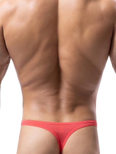 Men's Modal Low Waist Underwear Thong Sexy Everyday Basic Sexy Comfortable Thongs4