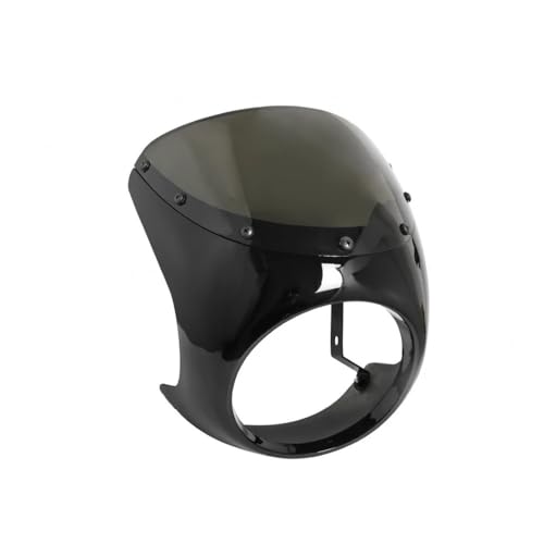 Pare-brise universel pour guidon de moto 7 pouces idéal pour vos sorties bobber