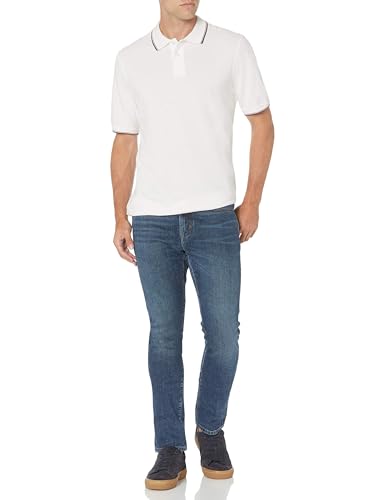 Image of Amazon Essentials Men's Regular-Fit Short Sleeve Cotton Pique Polo Shirt (Available in Big & Tall)