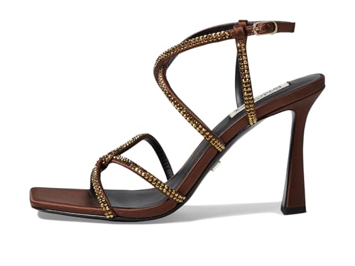 Image of Badgley Mischka Women's Brooke Strappy Bejeweled Stiletto Sandal