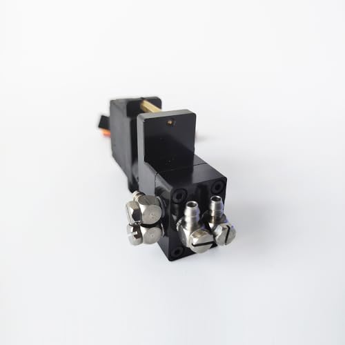 Rebar Cutter, Mini Hydraulic 1/2/3/4/5/6/7 CH Directional Valve with Servos for RC 1/12 Hydraulic Excavator Loader Engineering Vehicle Parts(1CH)